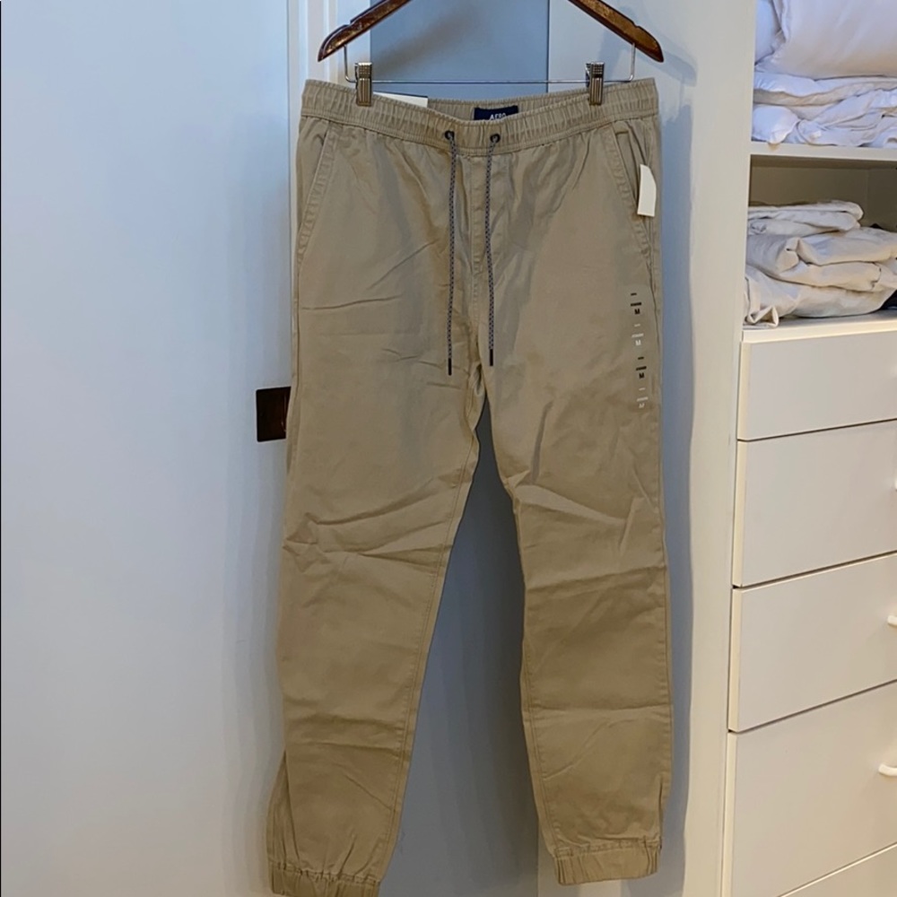 Khaki Joggers
